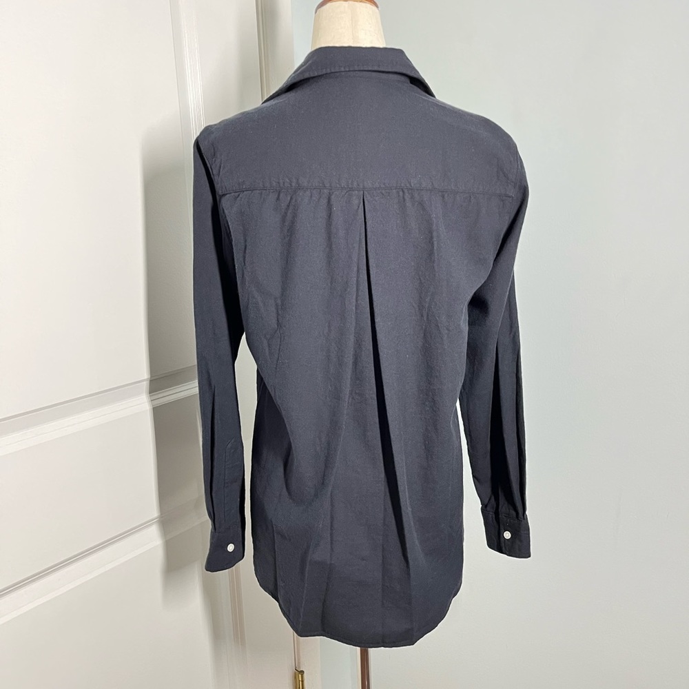 Anthropology Grayson The Hero Navy cotton shirt size 1 - Picture 10 of 12